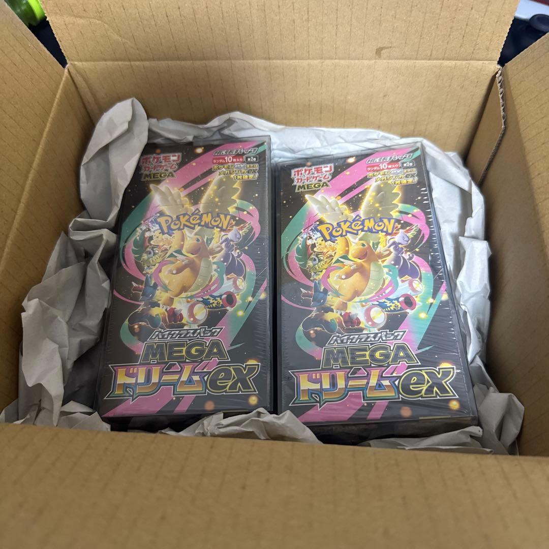 ポケモンカードゲーム メガドリームEX 7BOX シュリンク付き