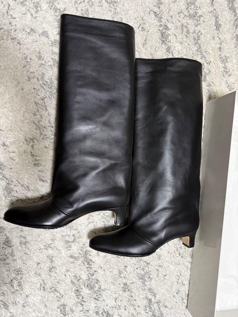 未使用⭐︎NEBULONI E. ロングブーツ　4.5cmヒール　　 38