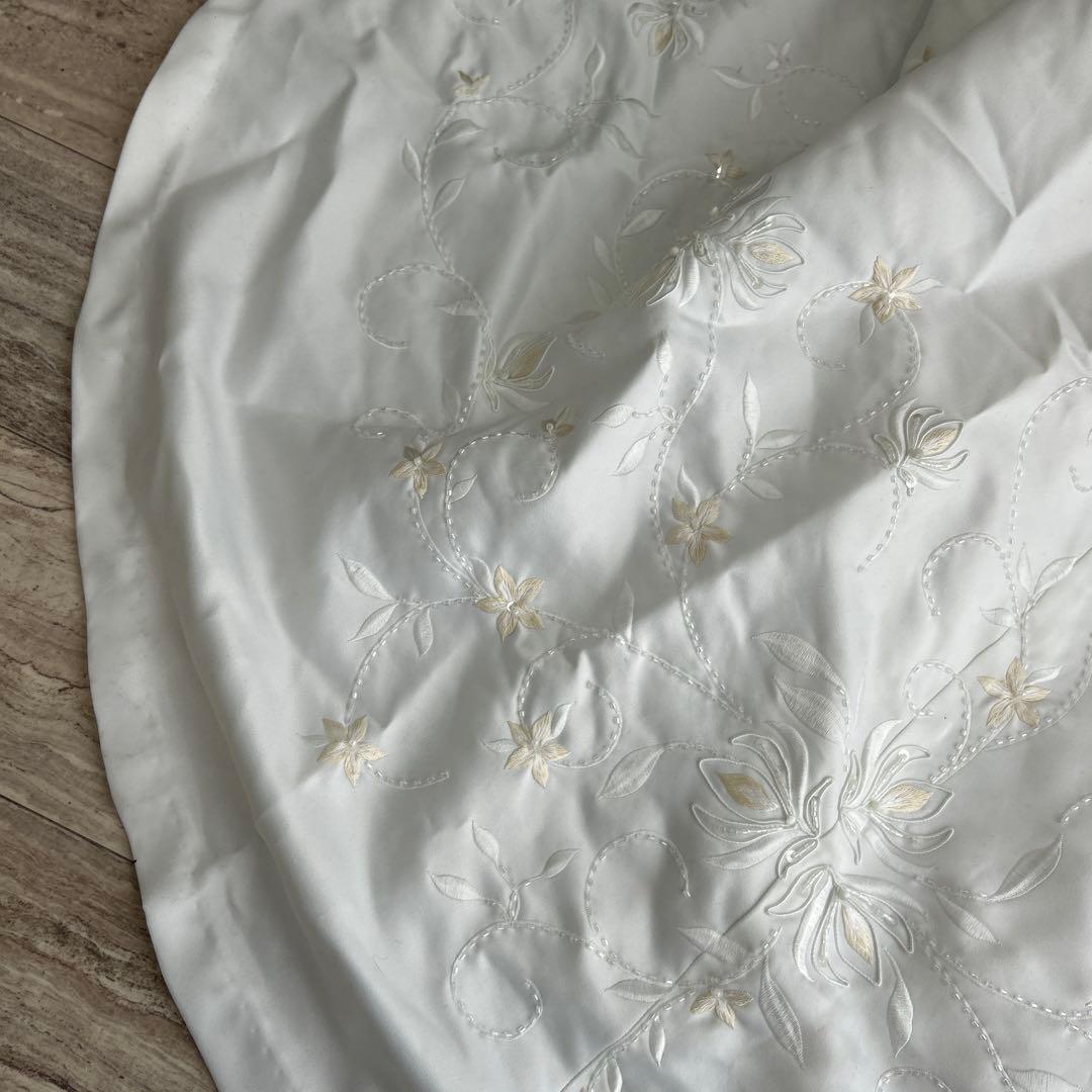 ⬜︎ ウエディングドレス 【21】 matsuo ホルダーネック　花嫁　刺繍