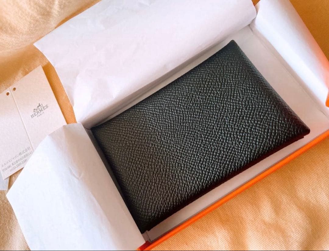 極美品Hermes エルメス ガルヴィ HERMES CALVI U刻印