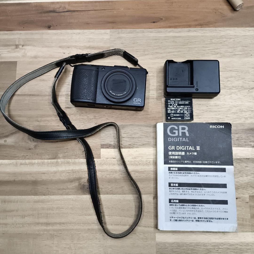 RICOH デジタルカメラ GR DIGITAL III GRDIGITAL3