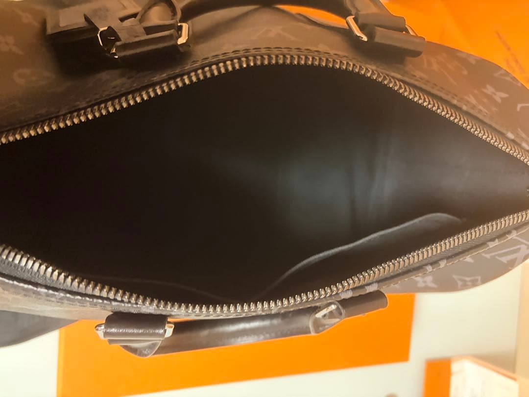 ルイヴィトン キーポルバンドリエール35 モノグラム エクリプス M46655