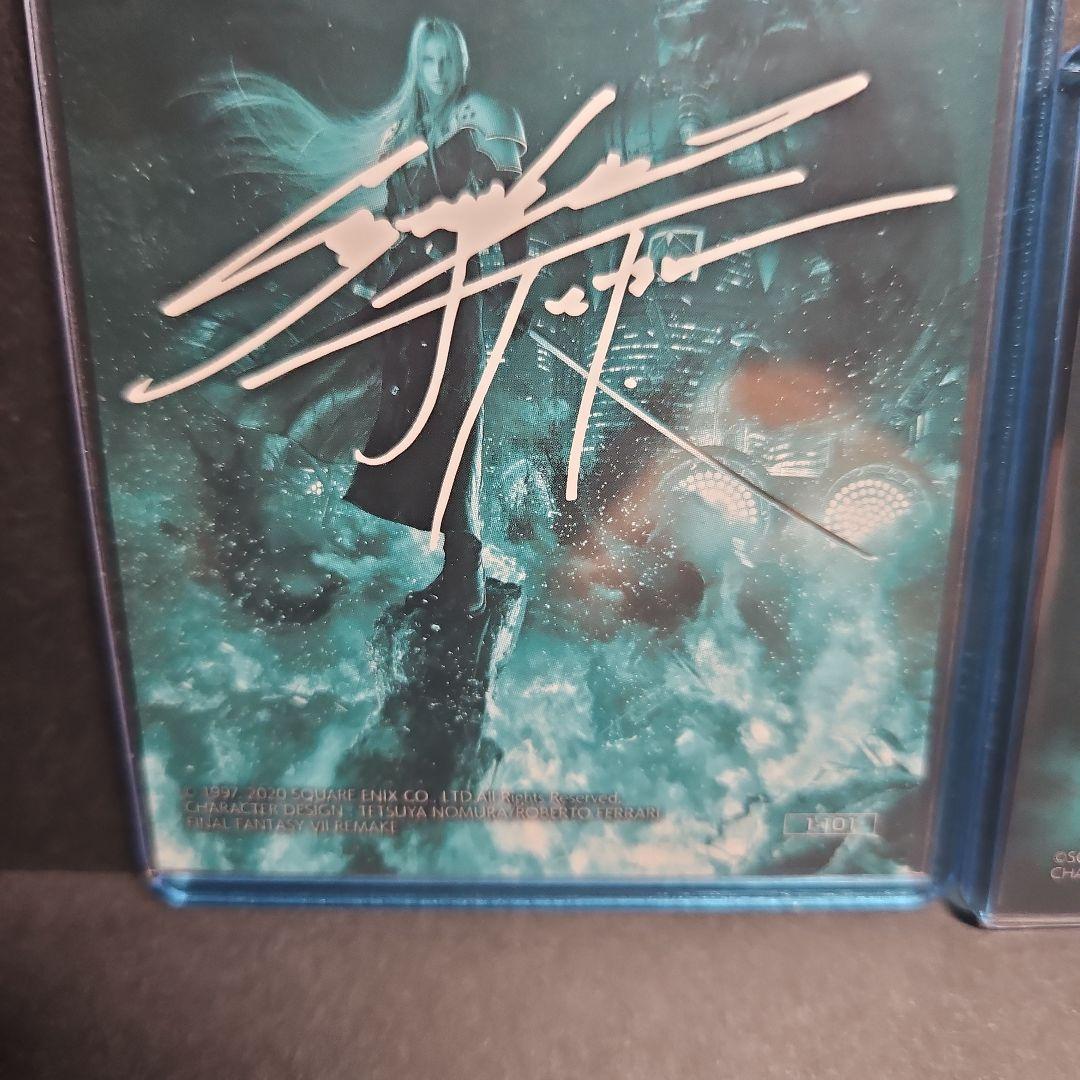 [箔押しサイン] セフィロス・ クラウド・ストライフ (シークレット)