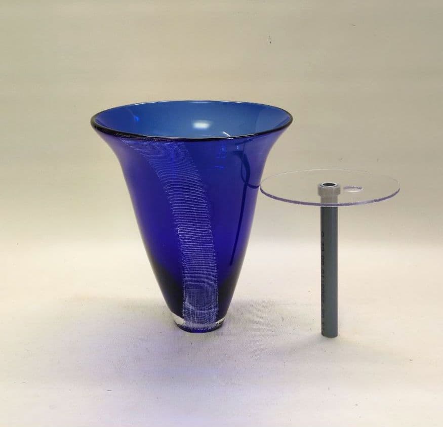 ガラス花器　池坊好み　池坊花器