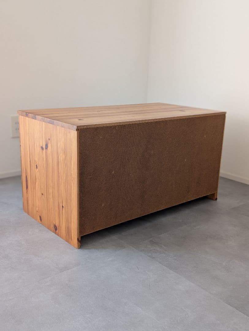 USED/無印良品 廃盤 パイン材 2段チェスト MUJI 北欧 デンマーク製