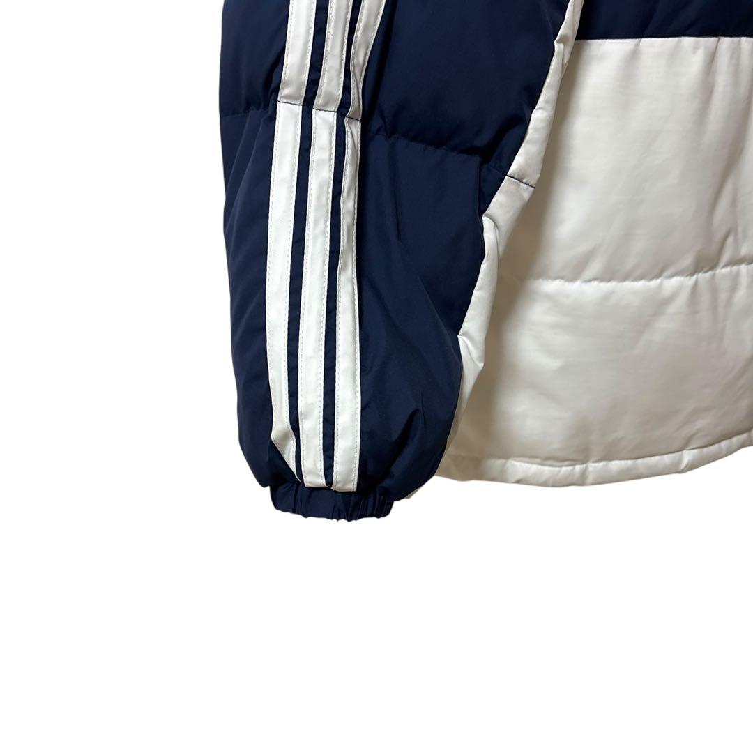 adidas ダウン ジャケット ネイビー/ホワイト 90s ビンテージ
