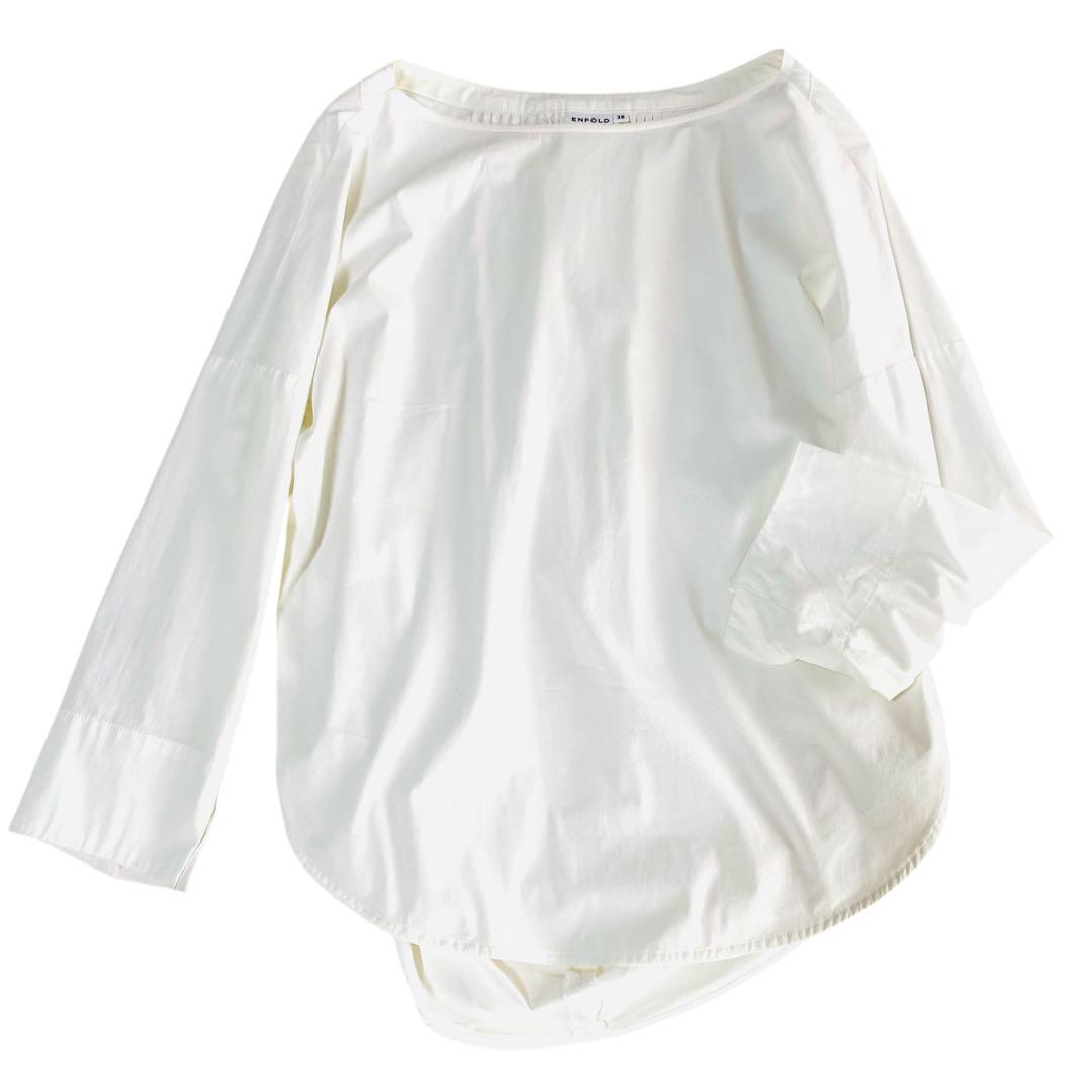 エンホォルド　ENFOLD 後ろボリュームチュニック 38