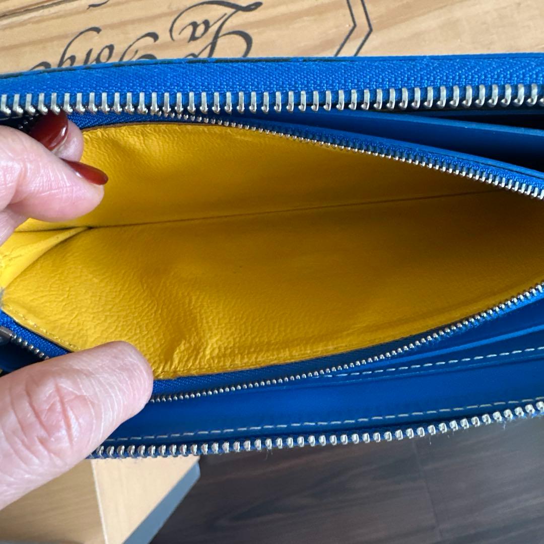 GOYARD ブルー長財布