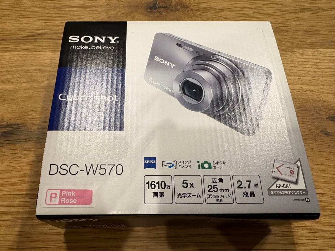 C*a様 ソニー(SONY)Cyber-shot DSC-W570 ピンクローズ