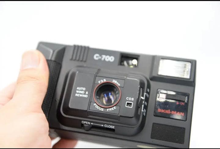 完動品　スキルマン　C-700 フィルムカメラ