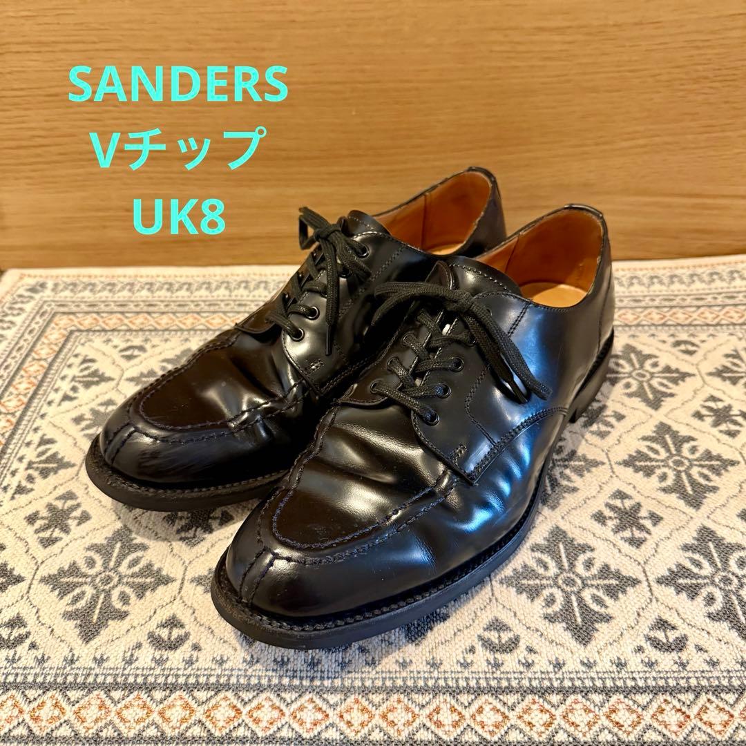SANDERS サンダース　1130B ミリタリーダービーシューズ　UK8