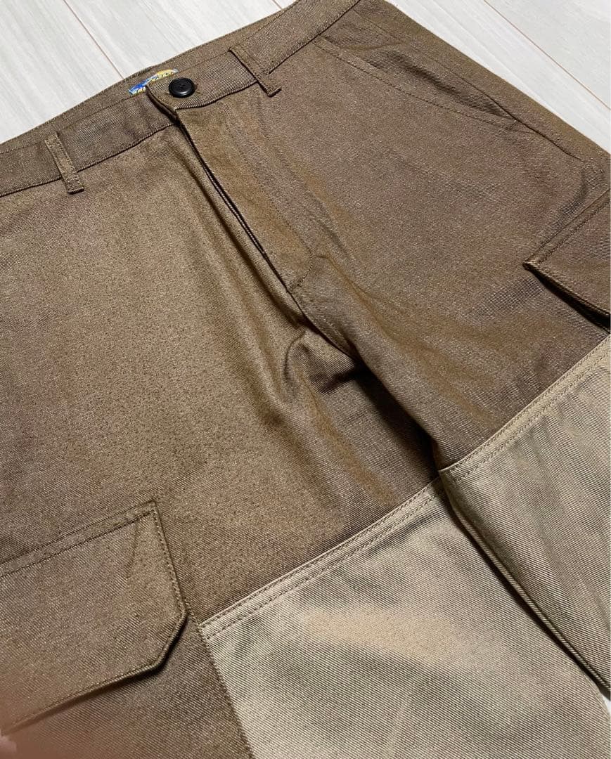 LOEWE ロエベ コットン カーゴ パンツ カーキ 46サイズ