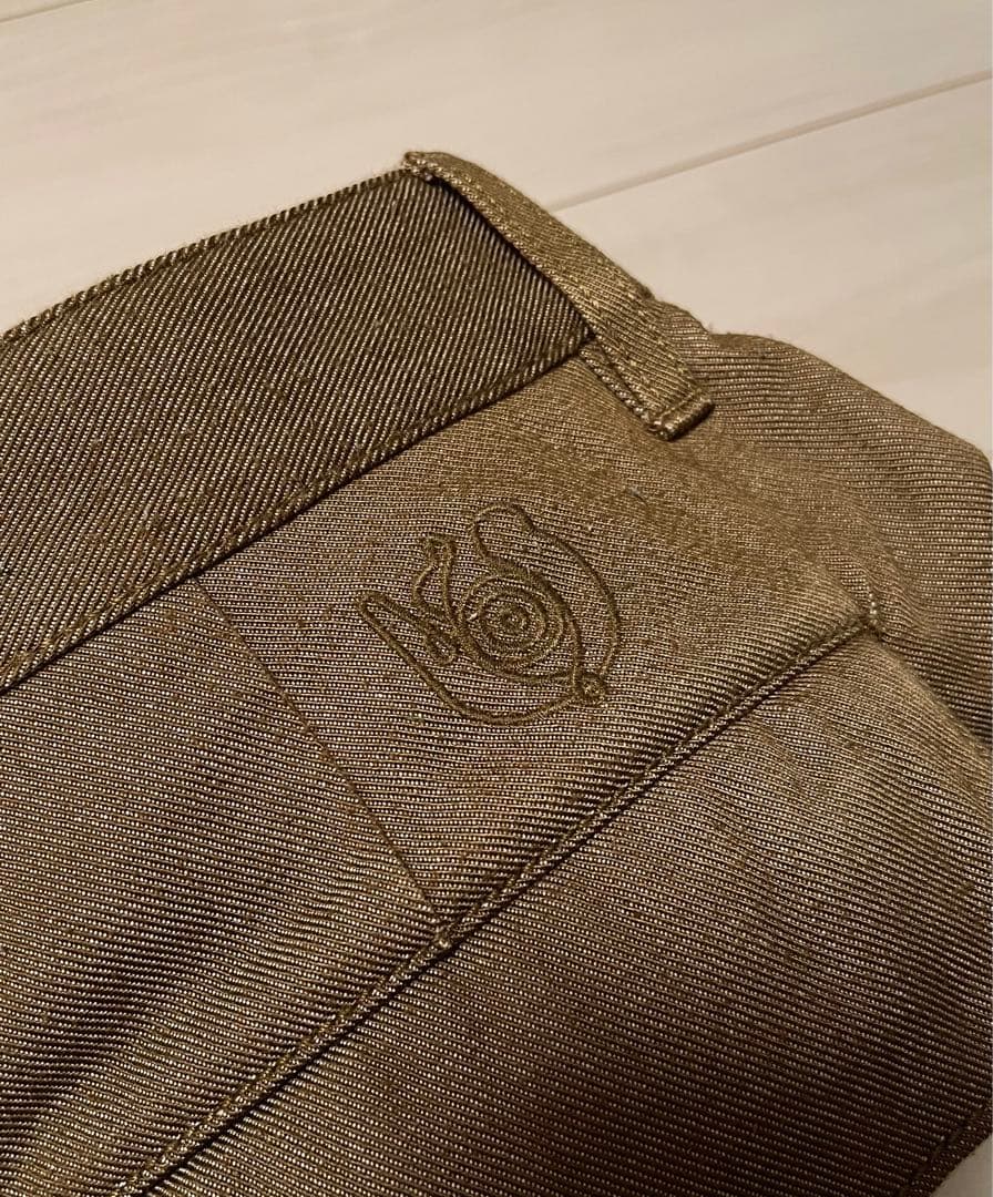 LOEWE ロエベ コットン カーゴ パンツ カーキ 46サイズ