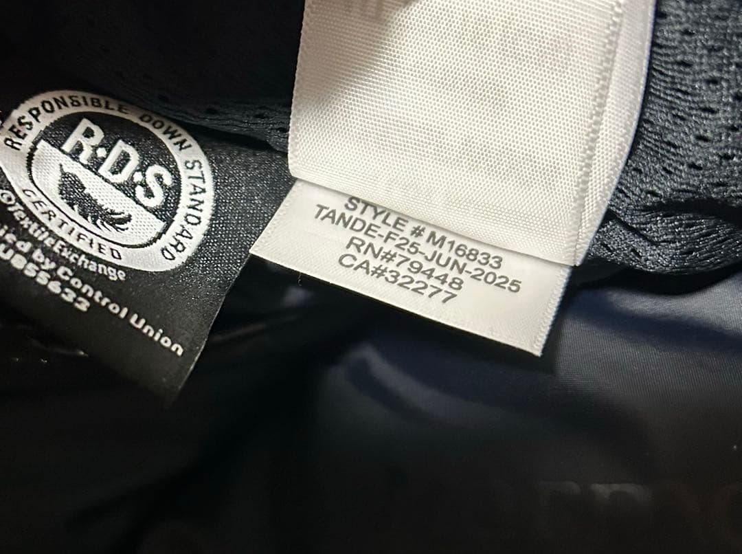 Supreme Marmot 800-Fill Down Parka M 黒