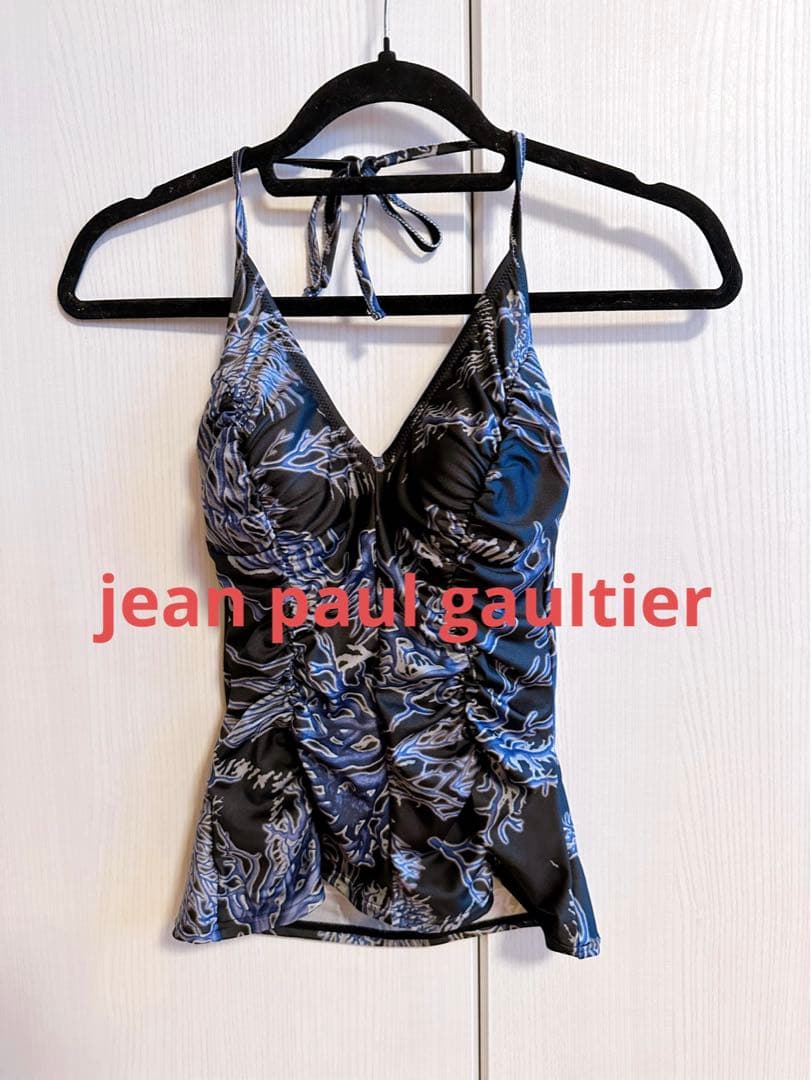 jean paul gaultierの水着 未使用タグ付き42 黒　ゴルチェ