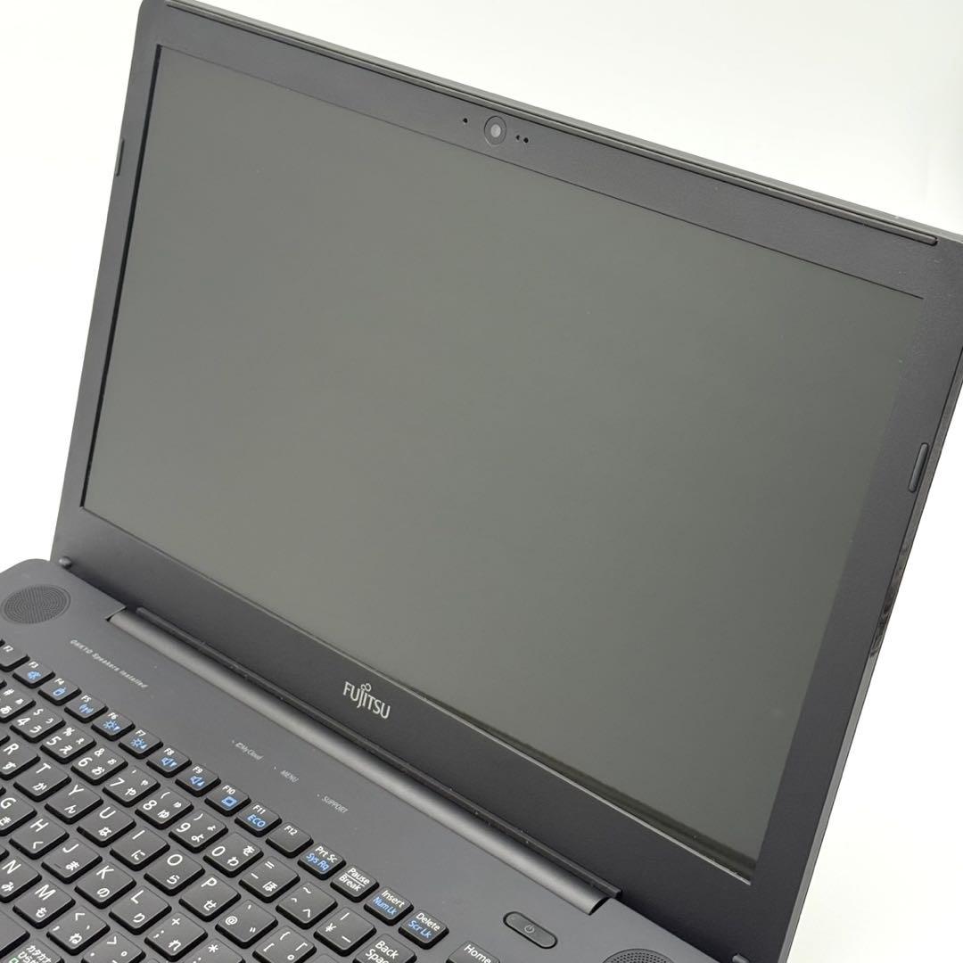 ノートパソコン 準美品 AMD Ryzen3 8GB 新品SSD256 DVD