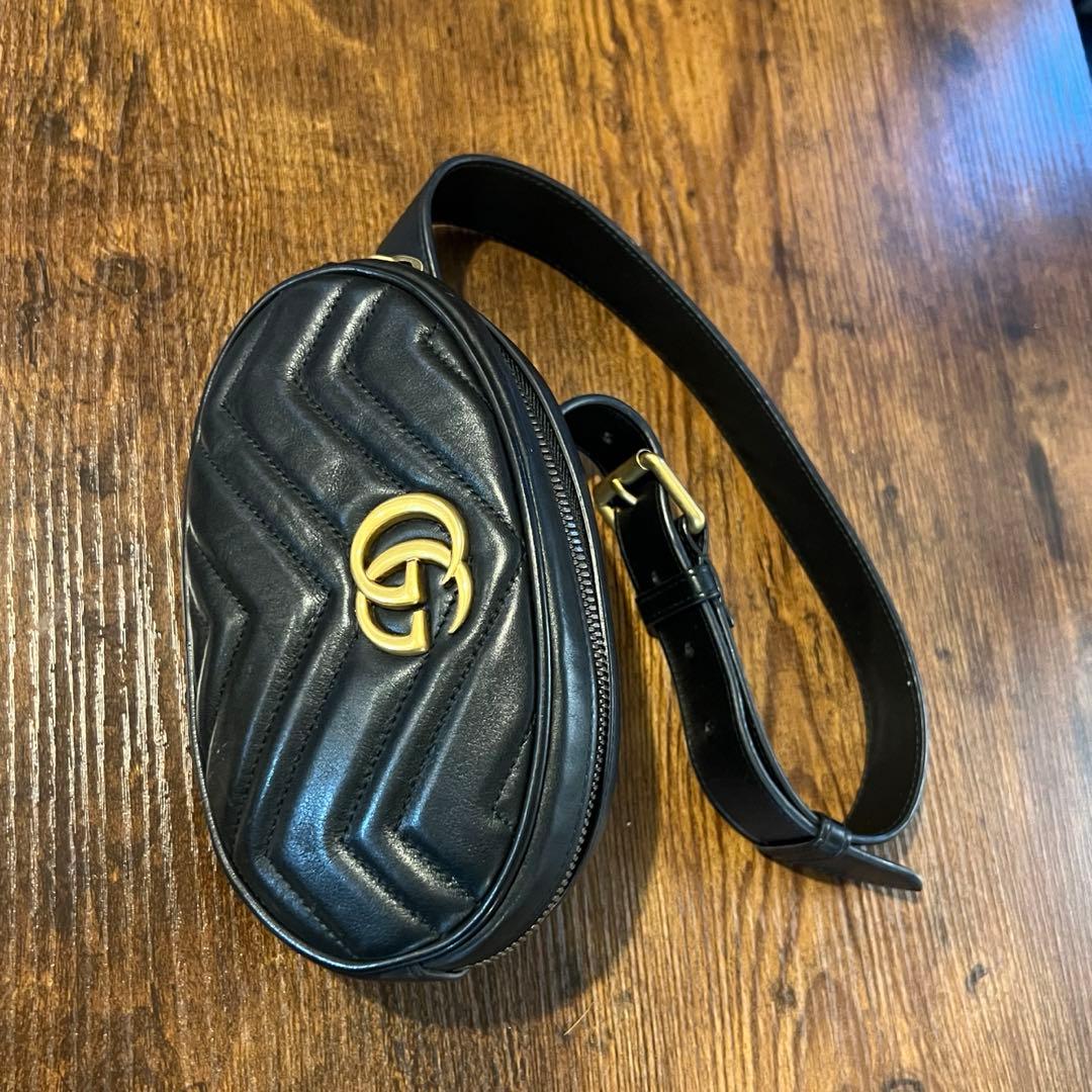 GUCCI ベルトバッグ　マーモント