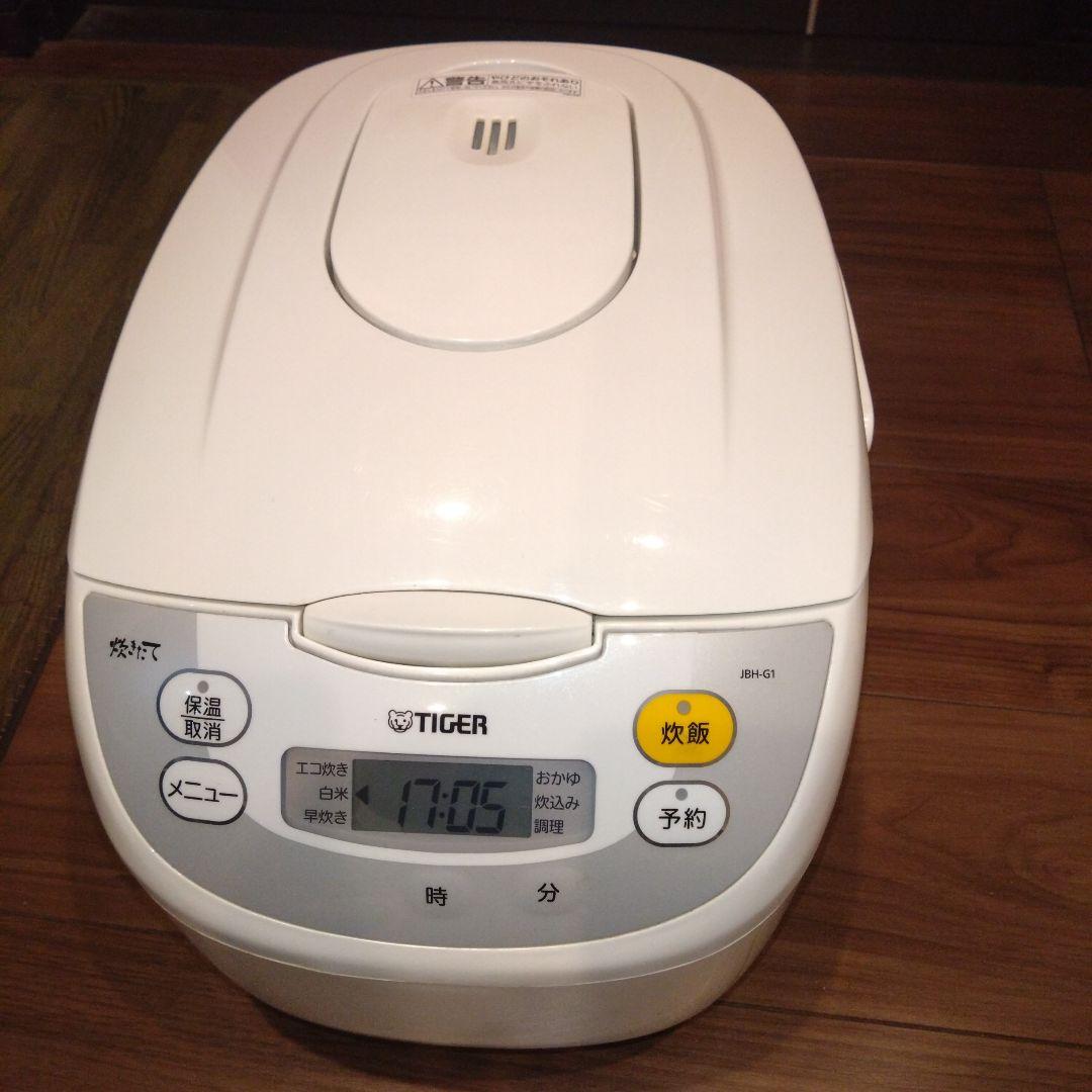 中古品　TIGER 炊飯器 1升炊き
