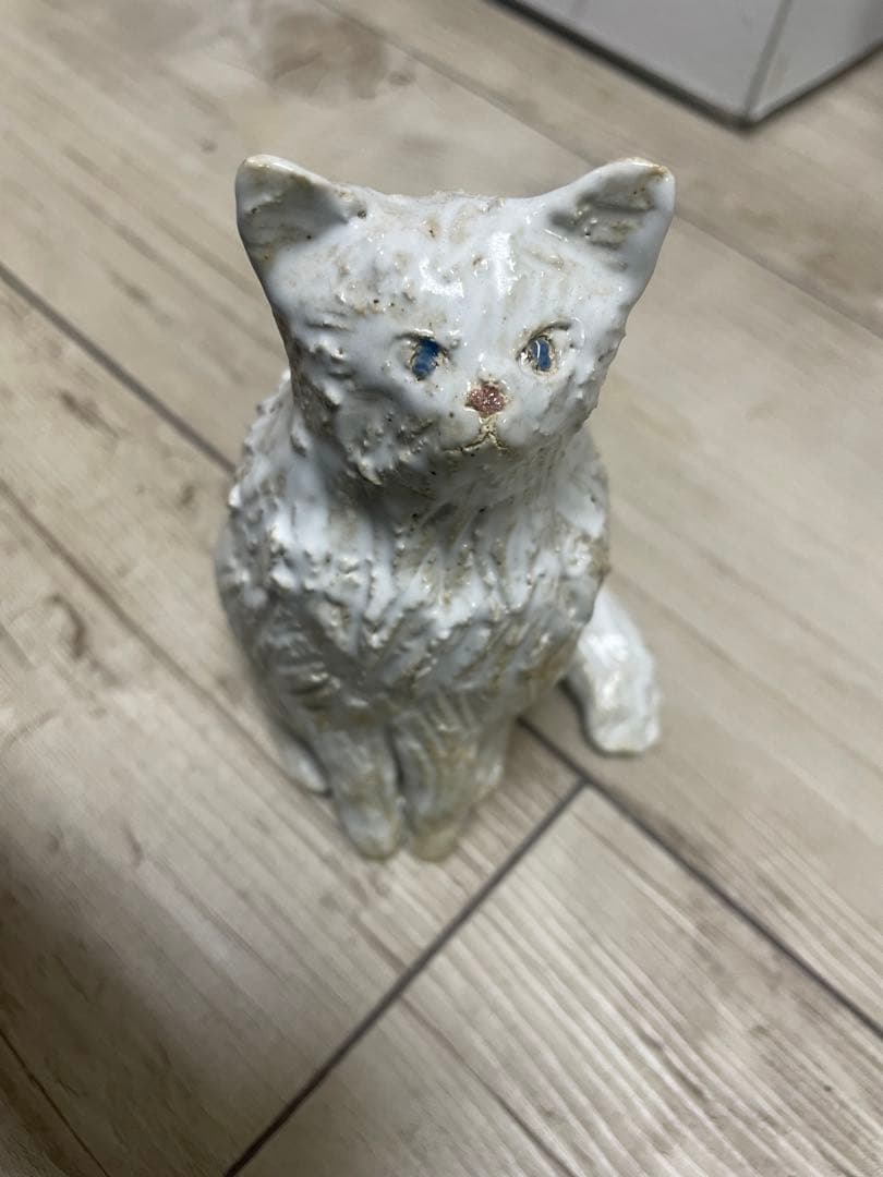 小菅幸子さん　猫　オブジェ