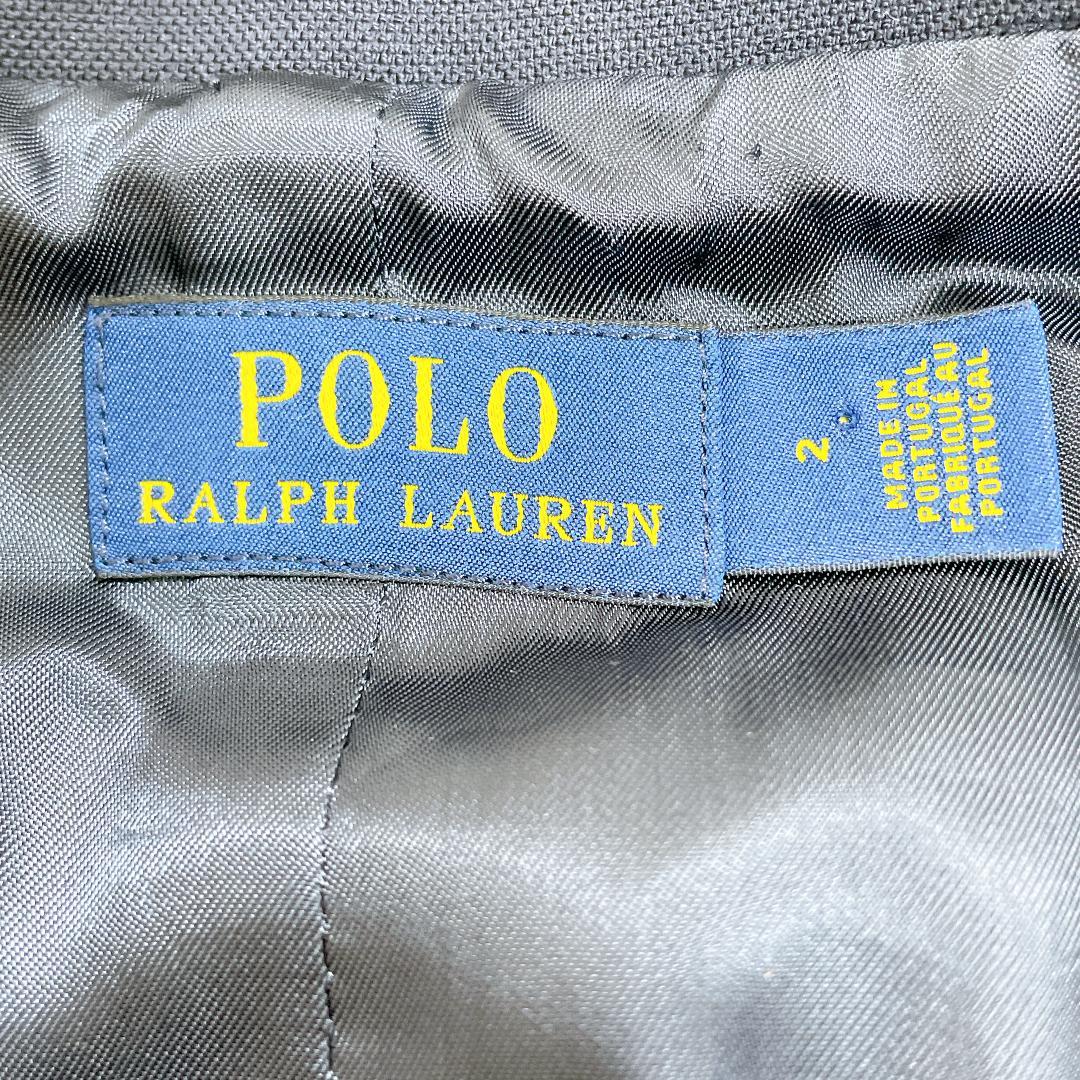 極美品✨ポロラルフローレン レディース ダブルブレステッドクレストブレザー M