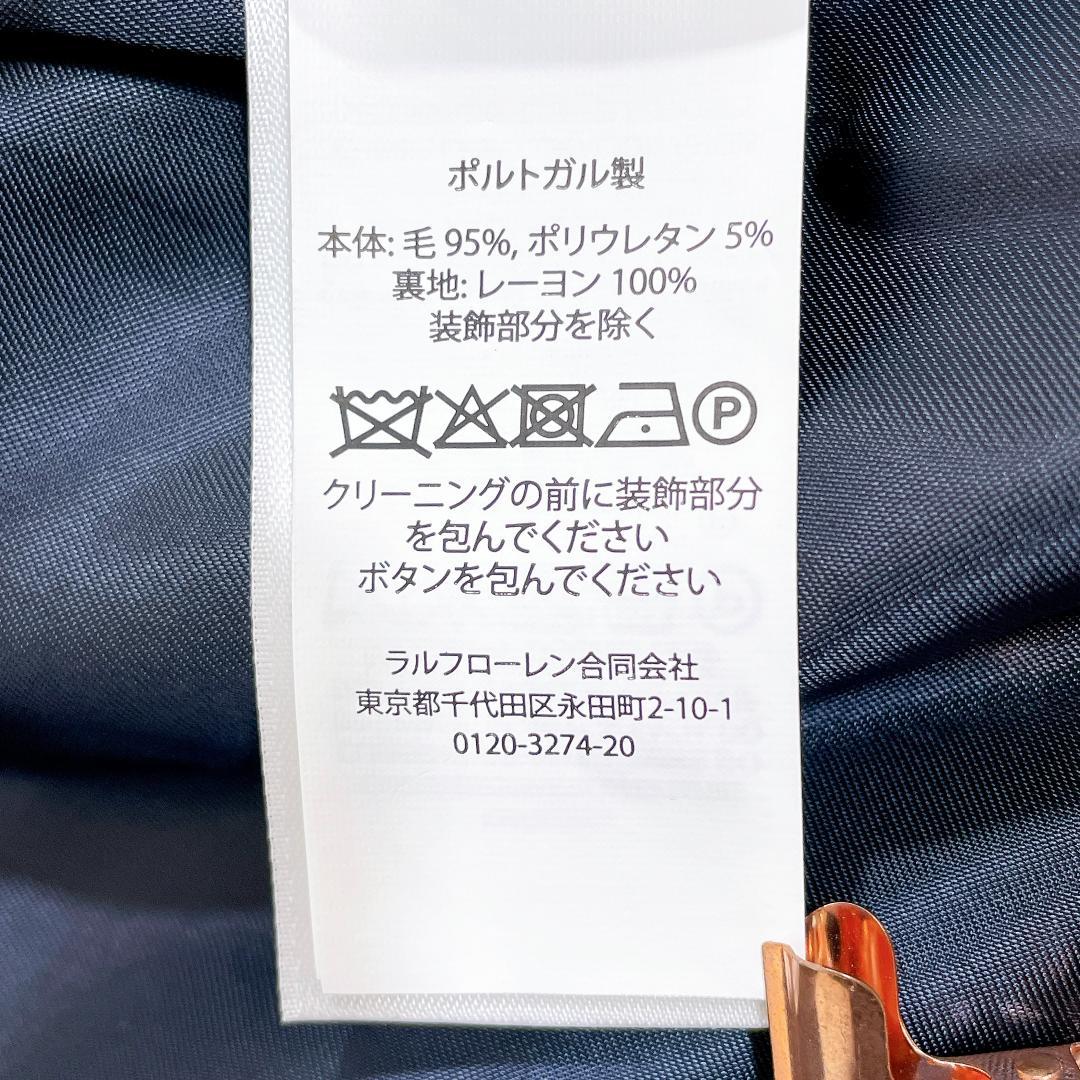 極美品✨ポロラルフローレン レディース ダブルブレステッドクレストブレザー M