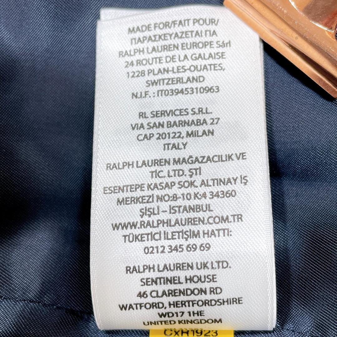 極美品✨ポロラルフローレン レディース ダブルブレステッドクレストブレザー M