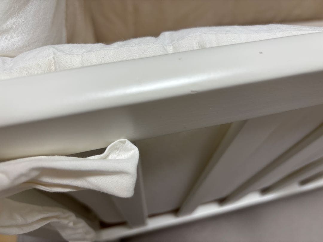 【SALE】nanan インポートブランドミニベッド　天蓋付きベビーベッド