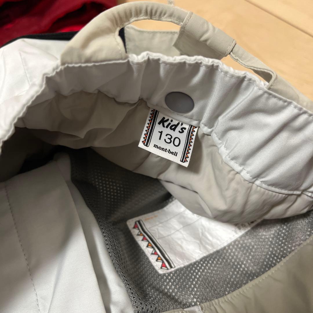 【お値下げ】mont-bell モンベル スノーウェア　130 上下セット