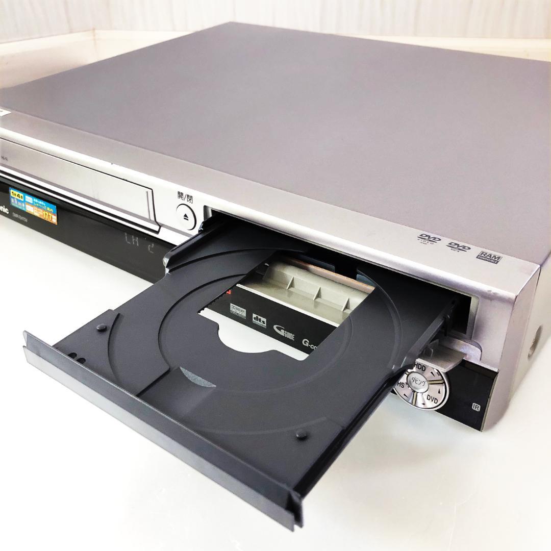 【完動品】パナソニック HDD内蔵 VHS DVD一体型　ビデオデッキ DIGA