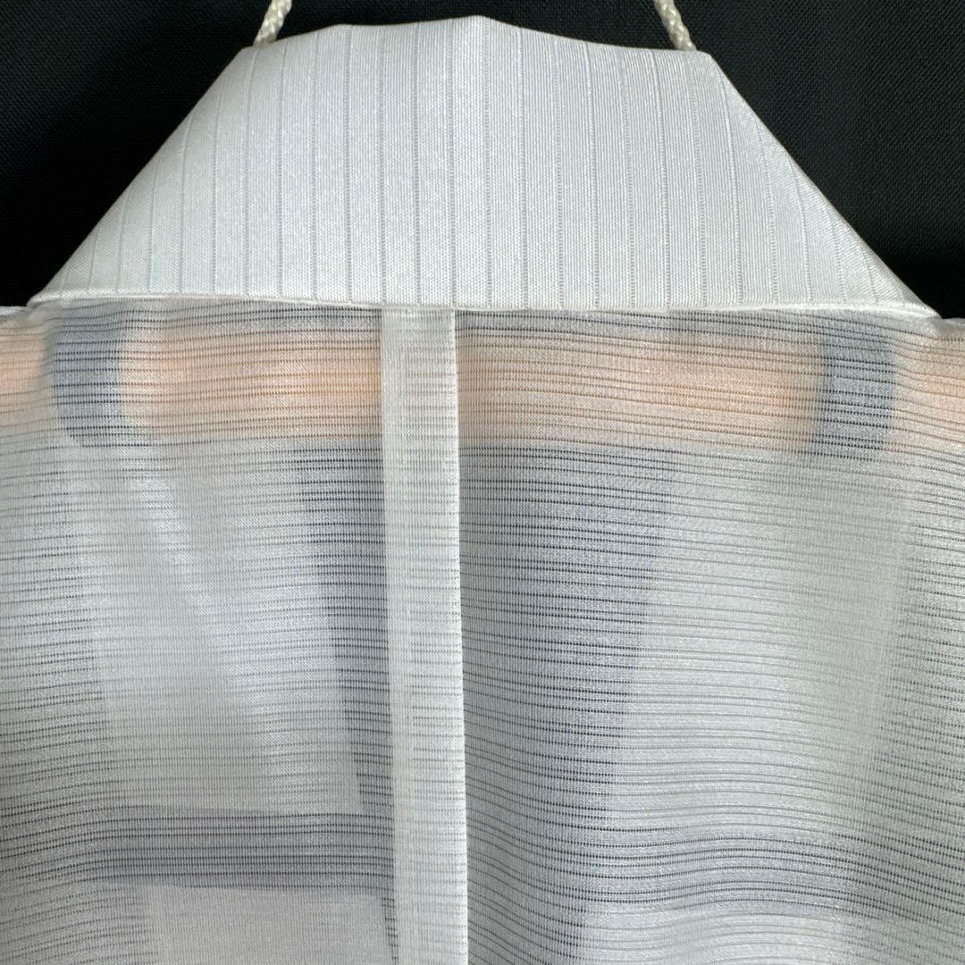 2835★英　はなぶさ★夏　絽　長襦袢★ゆったりめ★極美品★洗える★夏着物に★