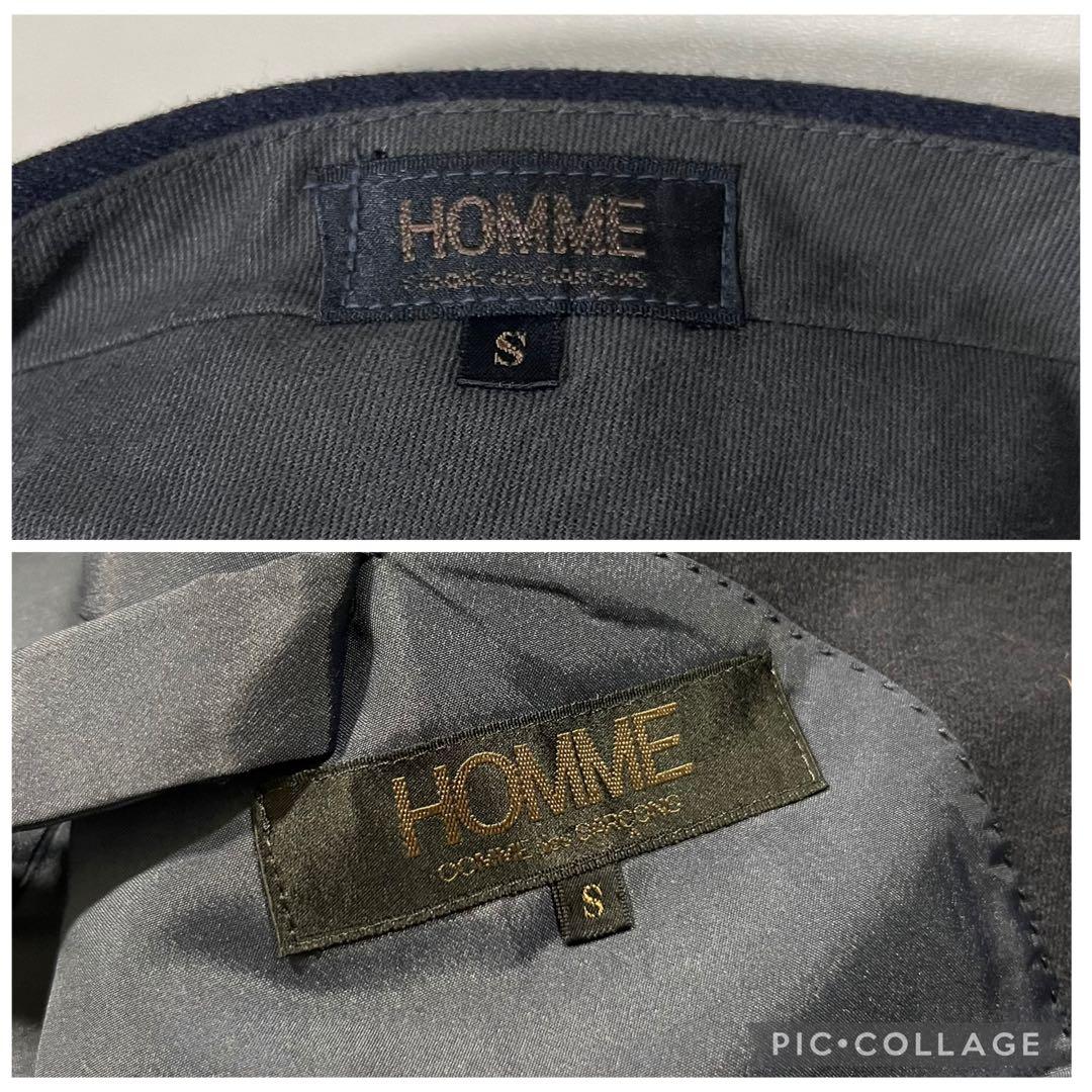 コムデギャルソンオム セットアップ ダブルジャケット ネイビー AD表記なし