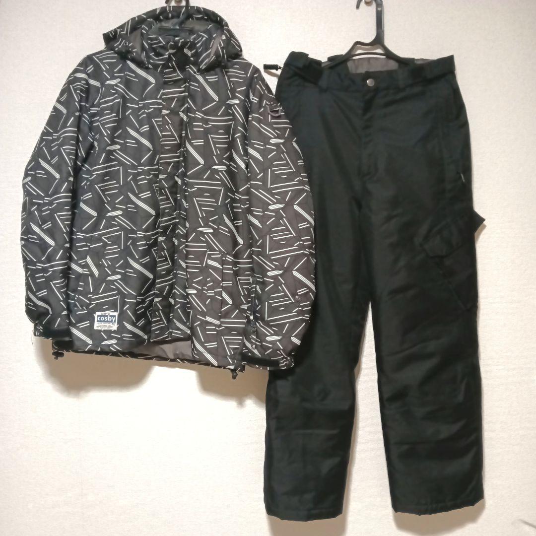 ジェリーコスビー スキーウェア　セットアップ 総柄　幾何学　L