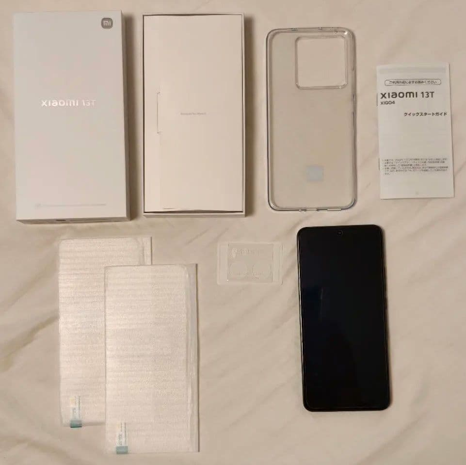 xiaomi 13T 256GB ガラスカバー付き