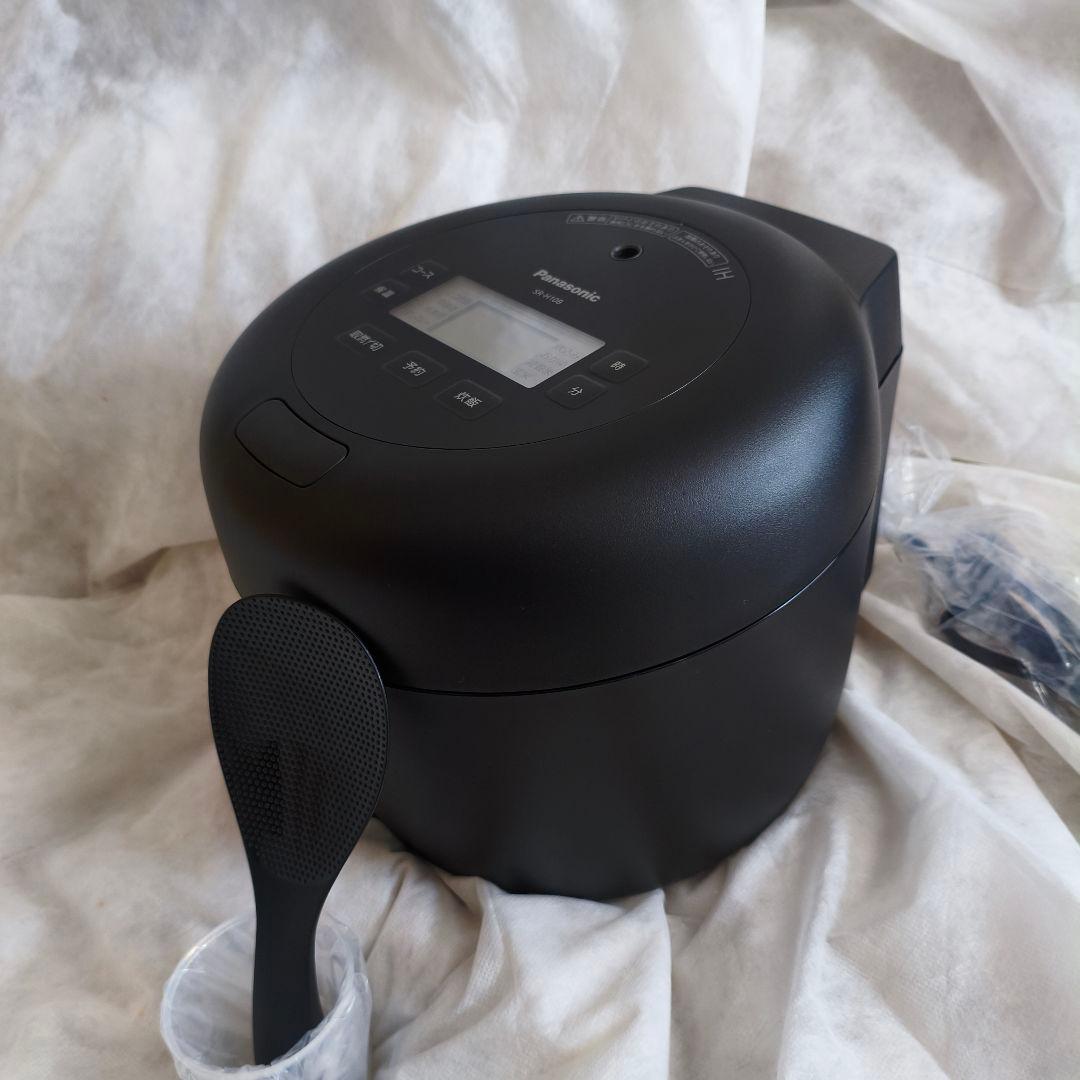 パナソニック SR-H10B-K IHジャー炊飯器 5.5合炊き 納品書あり