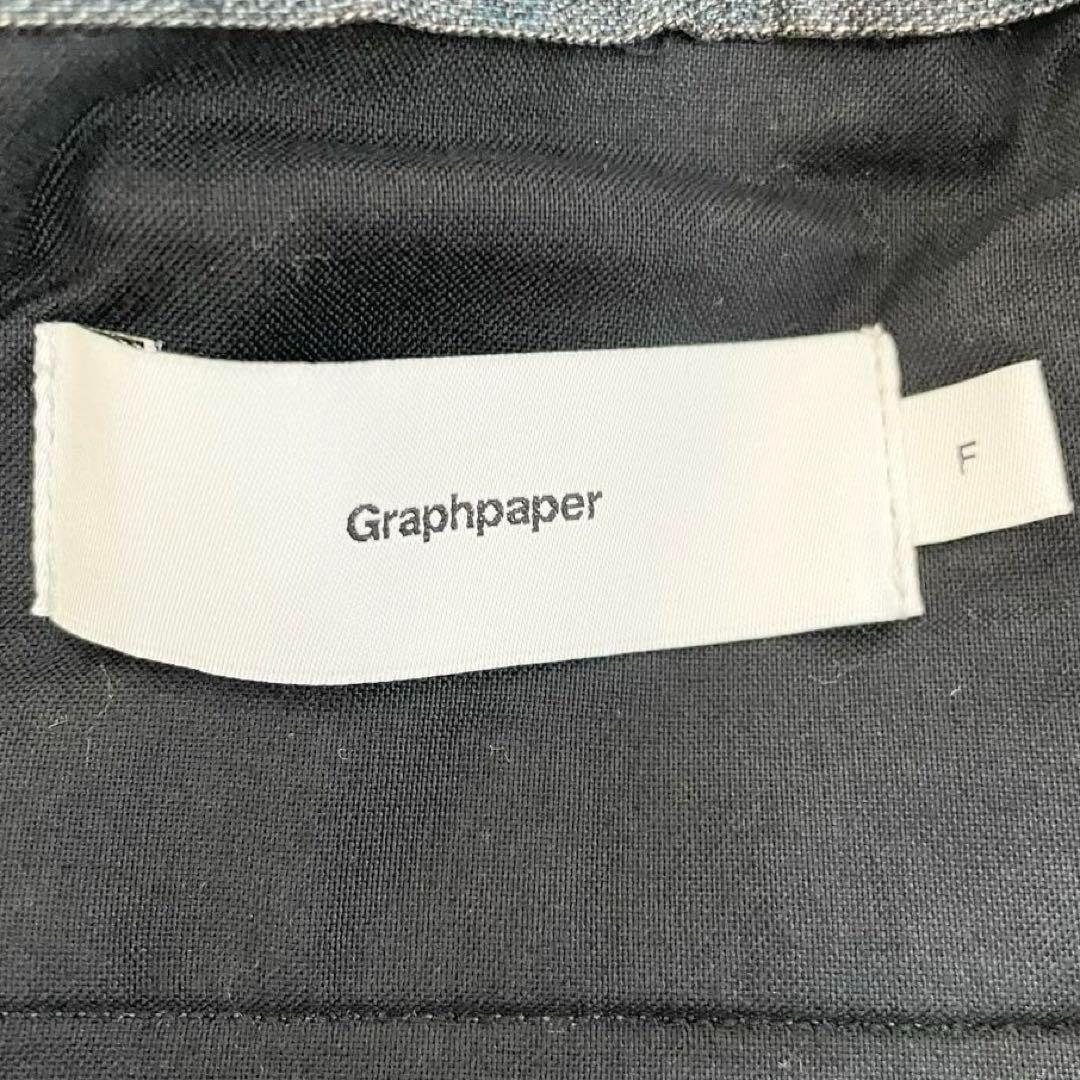 【美品】グラフペーパー コックパンツ・ロロピアーナ・通年ウール・ゴムウエスト・F