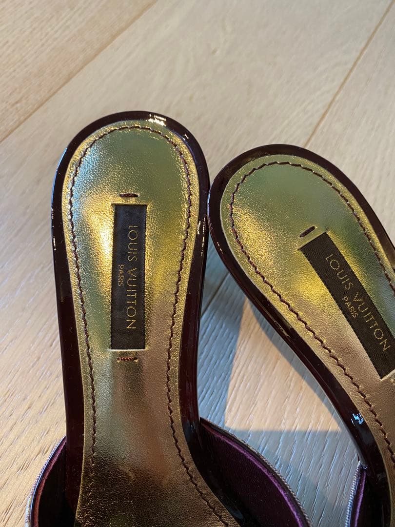 ルイヴィトン LOUIS VUITTON/モノグラムミニラン エベヌ ミュール