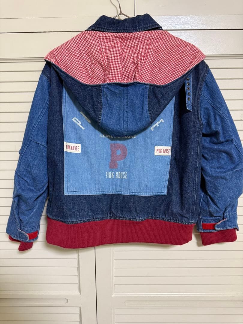 ☆かなり値下げ☆【希少・美品】厚手 秋冬 PINK HOUSE デニム ブルゾン