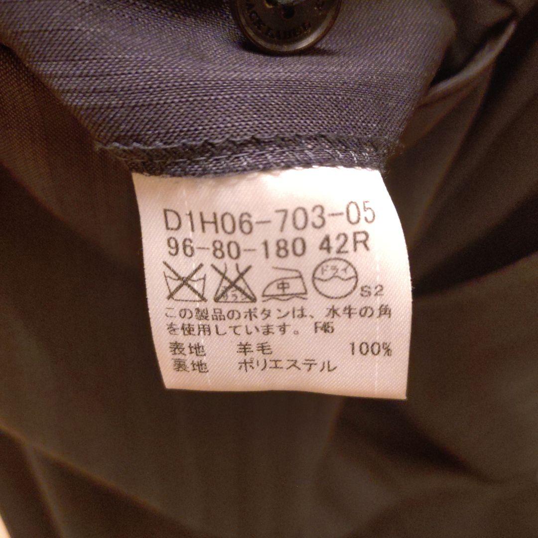 BURBERRY BLACK LABEL バーバリー ストライプスーツ グレー