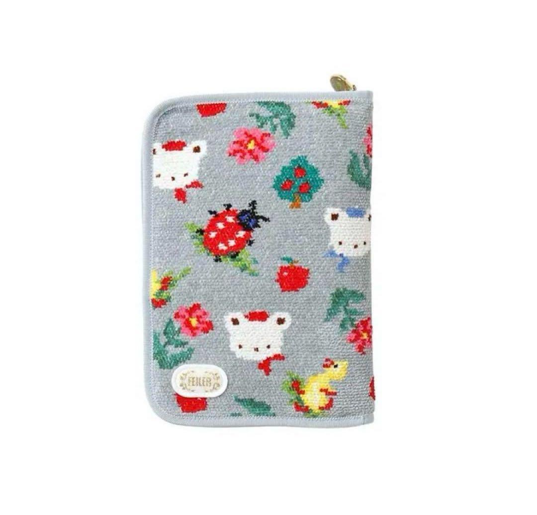 familiar FEILER コラボ 母子手帳ケース 赤チェック