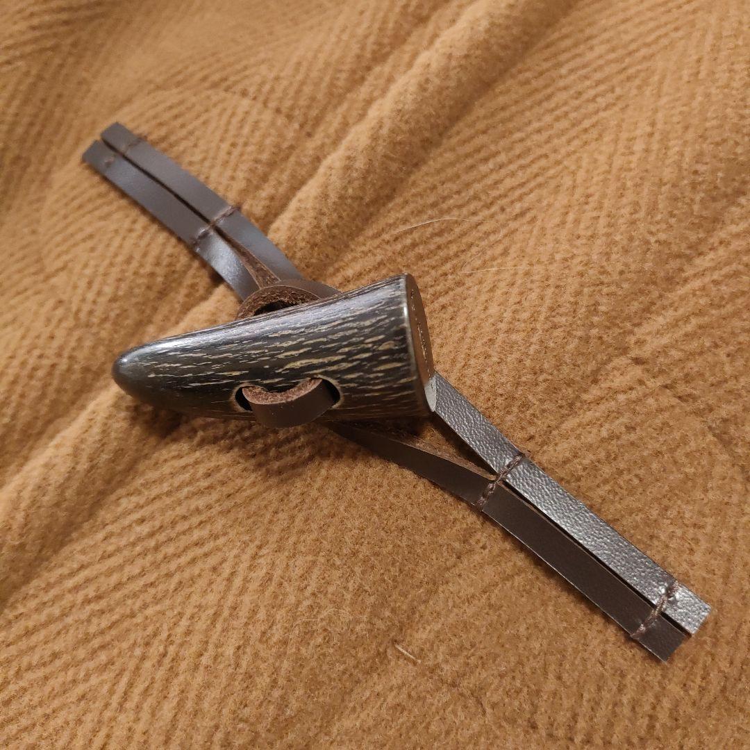 極美品✨マッキントッシュ　ロングダッフルコート　ヘリンボーン　キャメルブラウン