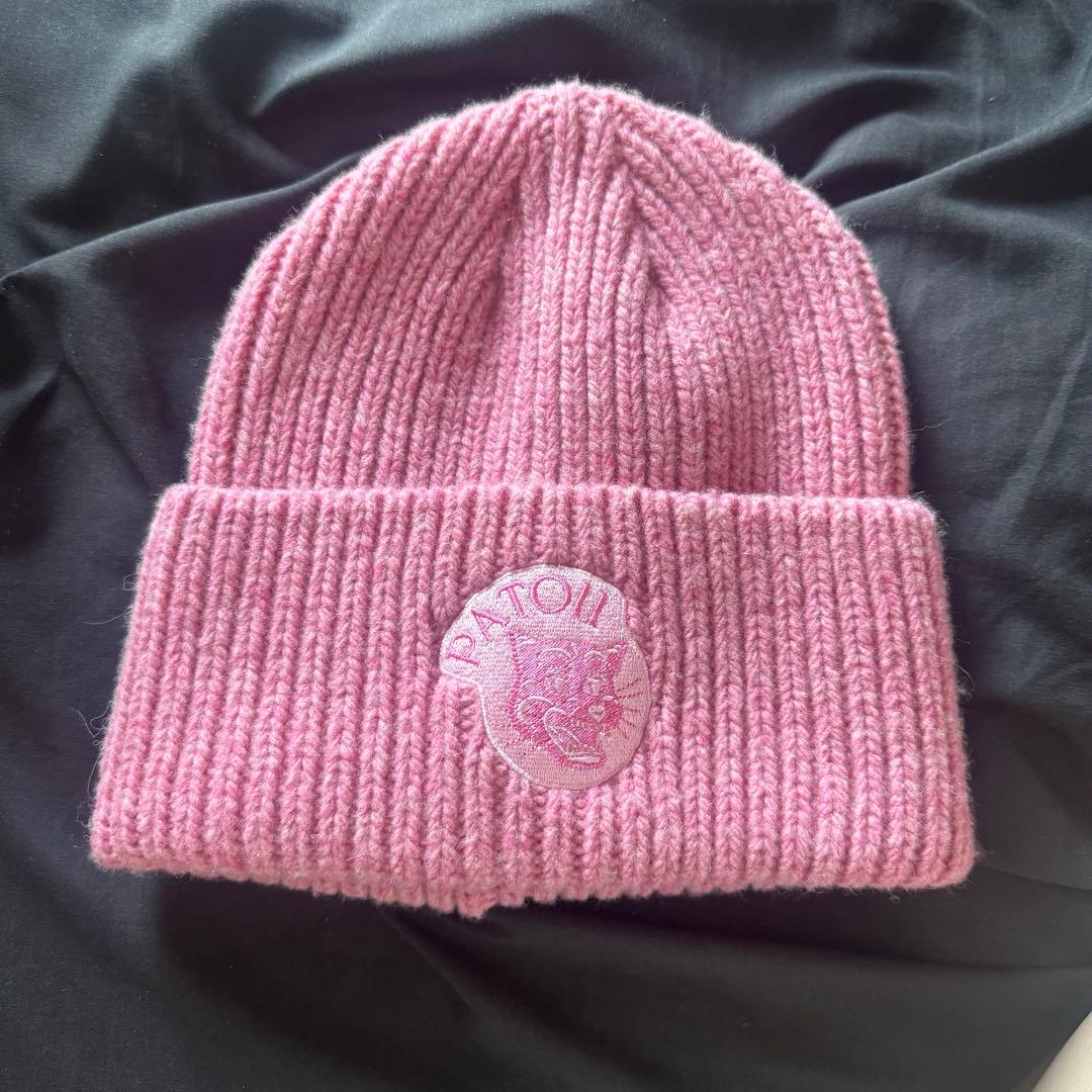 【レア】PATOU オニツカタイガーコラボ　ニット帽【極美品】