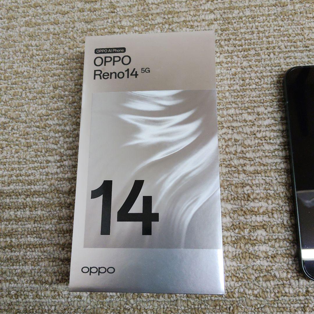 OPPO Reno14 5G グリーン