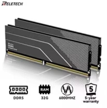 美品 DDR5 16G×2枚=32G PC5-48000(DDR5-6000)