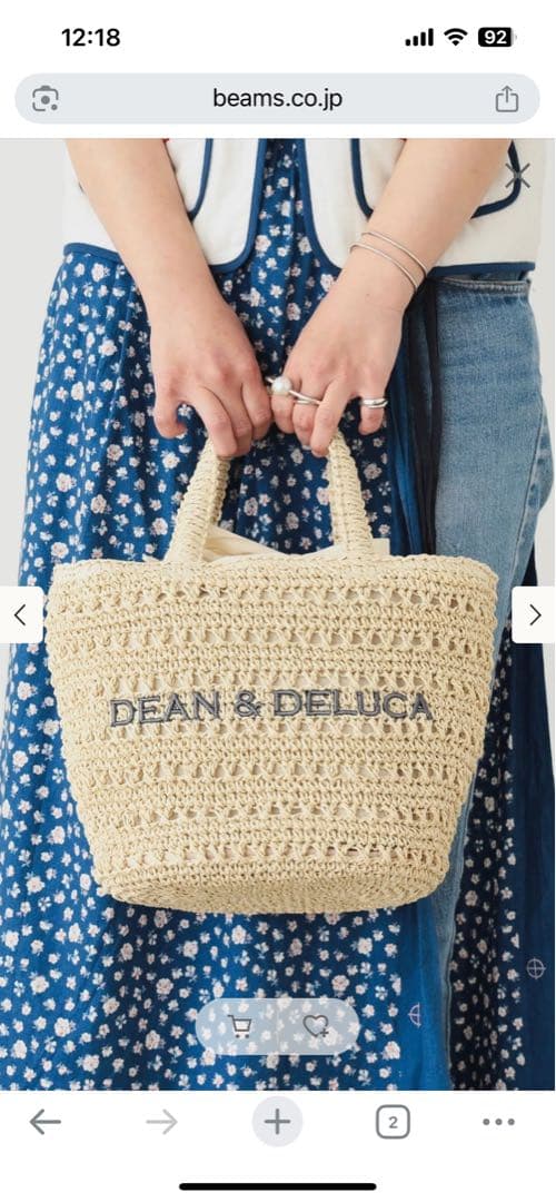 DEAN ＆ DELUCA × BEAMS COUTURE sサイズ