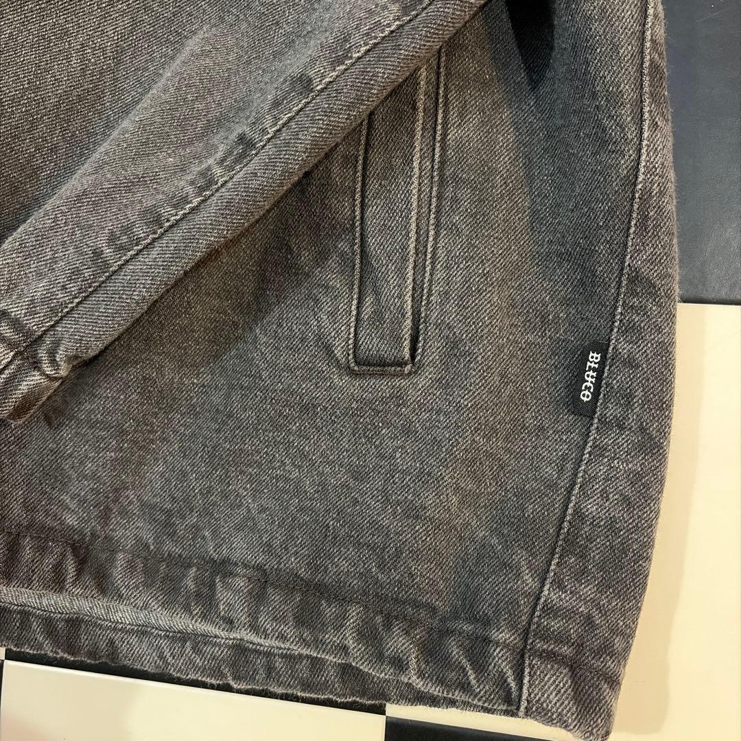 BLUCO グレー デニムジャケット