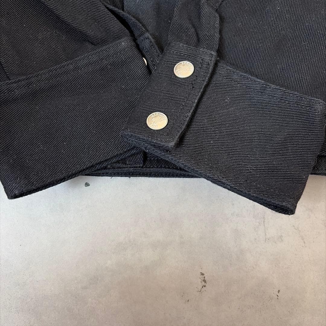 ✨新品✨バーニングショー ダメージ スタッズ スカル Y2K デニム ジャケット