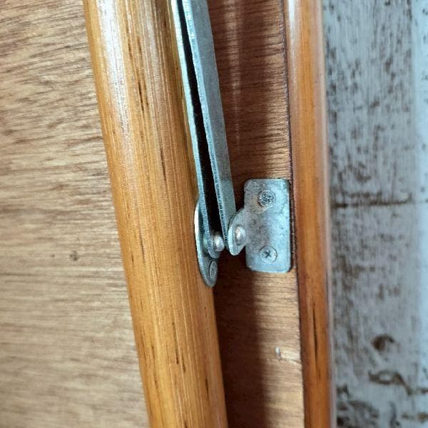 80s ヴィンテージ BLUASTRA ラタン フレーム スタンド ミラー 姿見