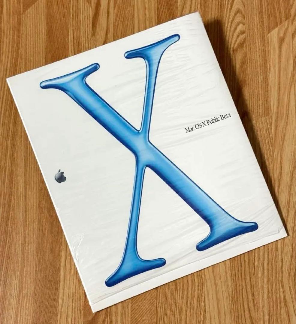 【レア】MAC OS X PUBLIC BETA （インストールディスク）