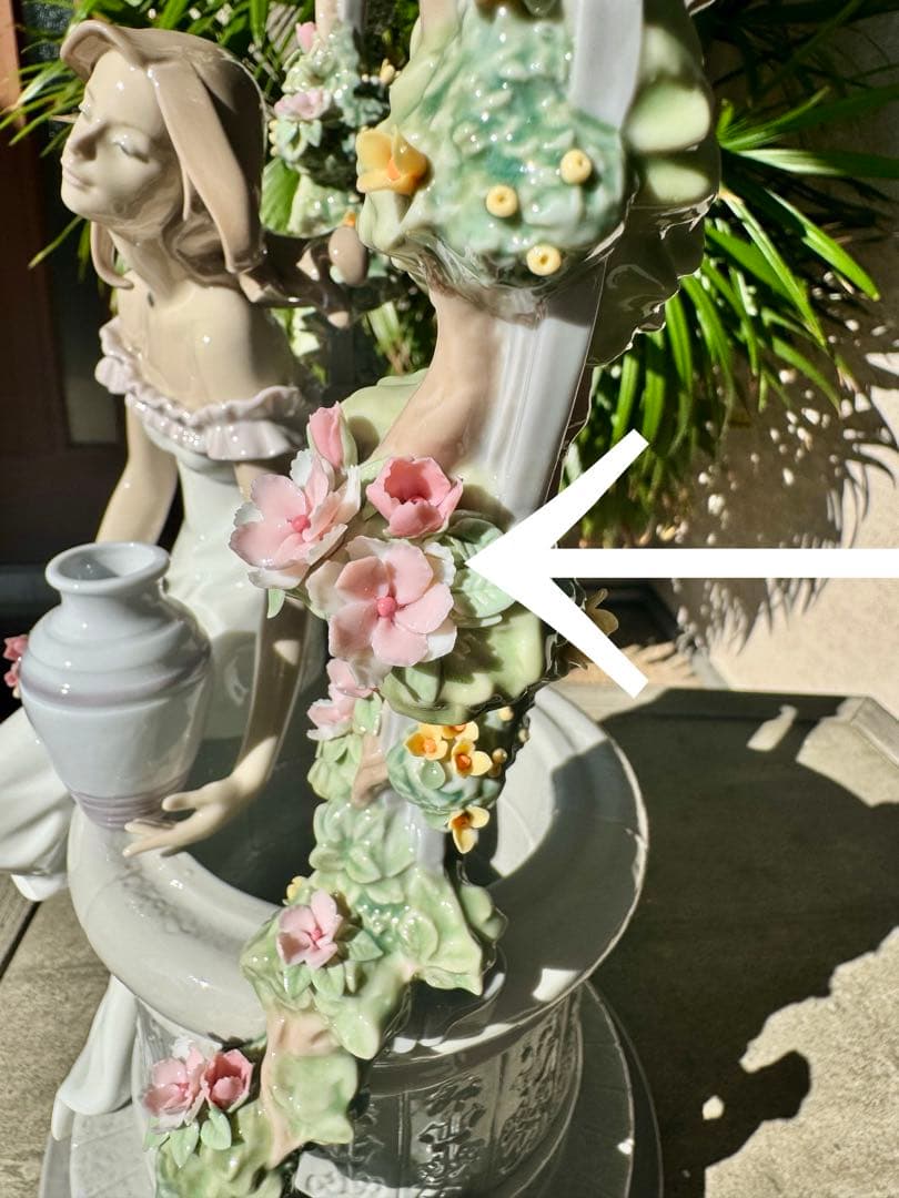 【51.5万円】リヤドロLLADRO 「陽だまりの中で」綺麗！