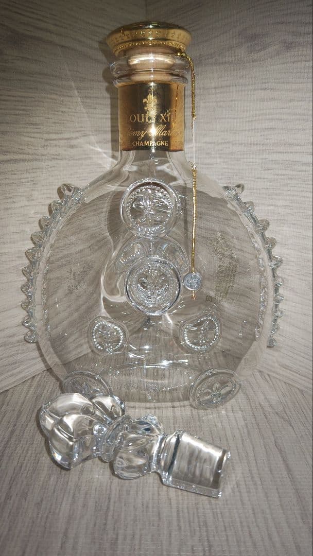 レミーマルタン　ルイ13世　バカラクリスタル　空き瓶